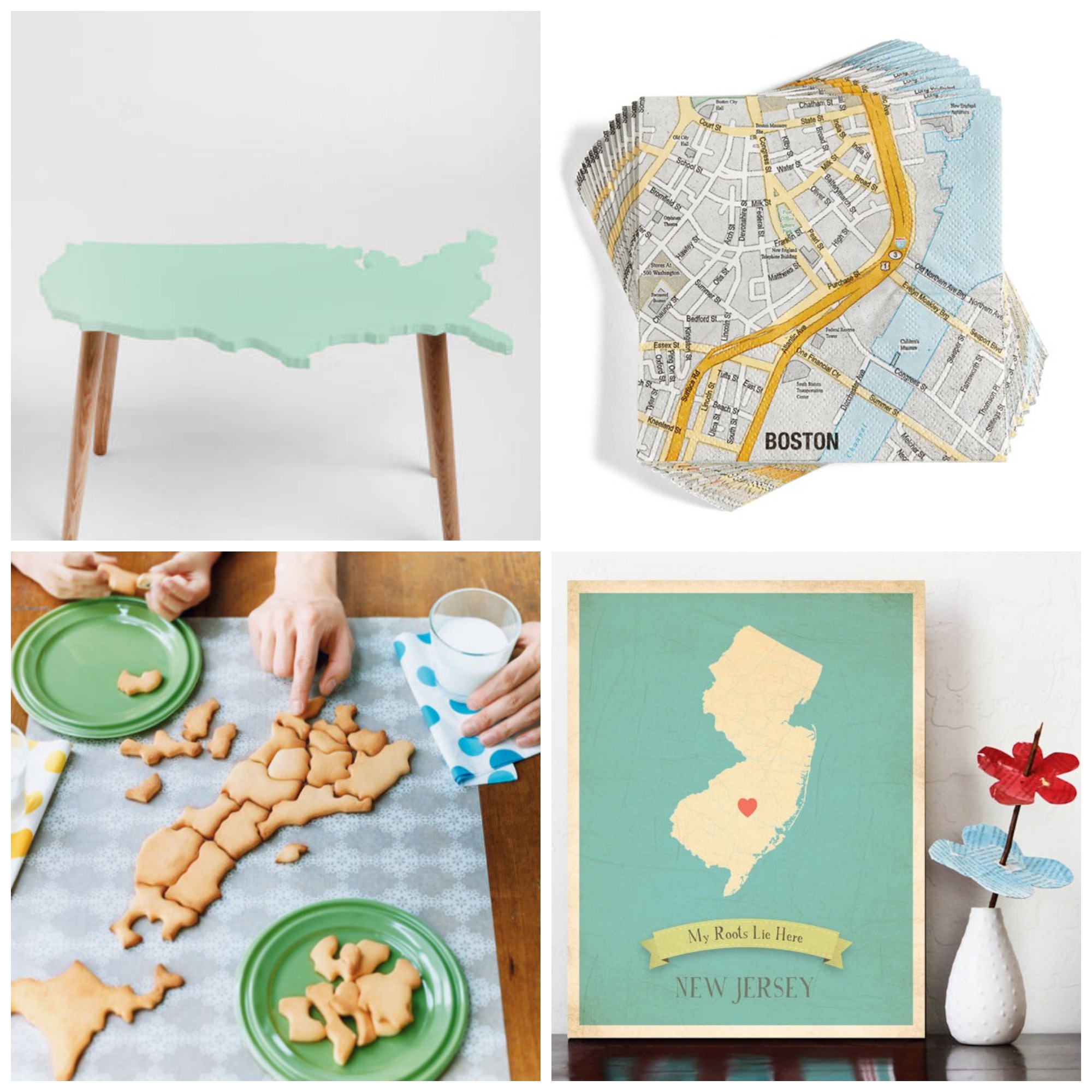 map gifts for the home 