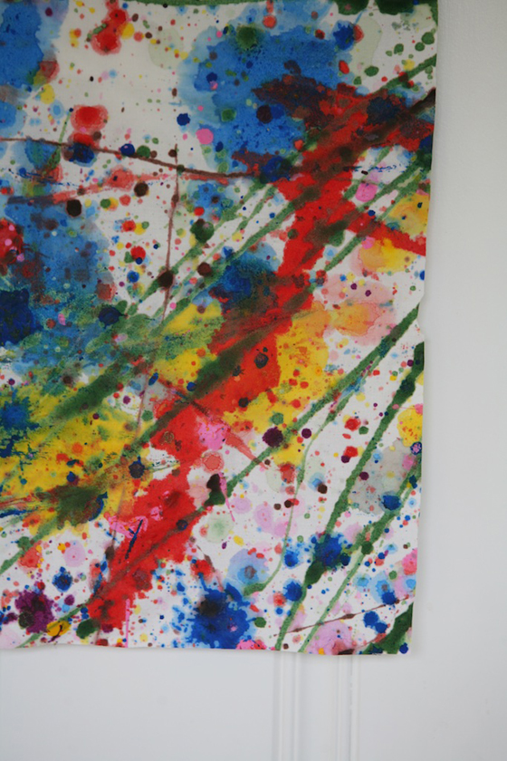 Jackson Pollock lesson and art project for kids