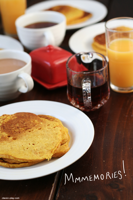 pumpkin pancake recipe