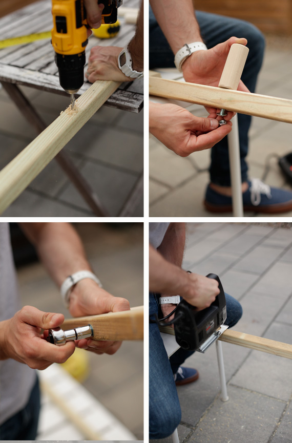 how to make circus stilts