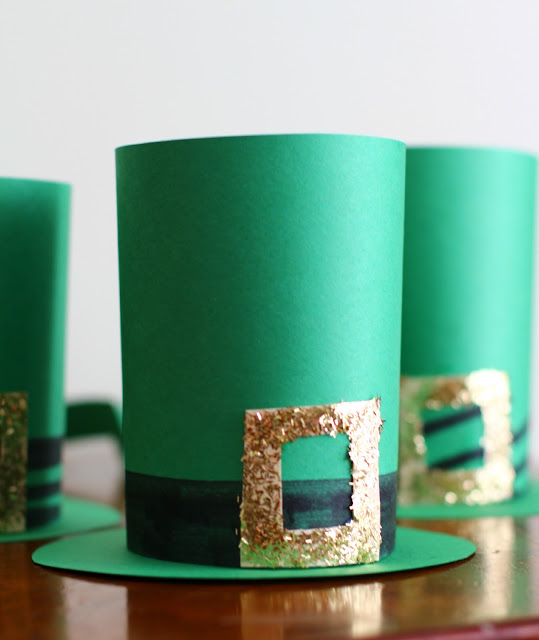 top of the mornin' leprechaun hat craft