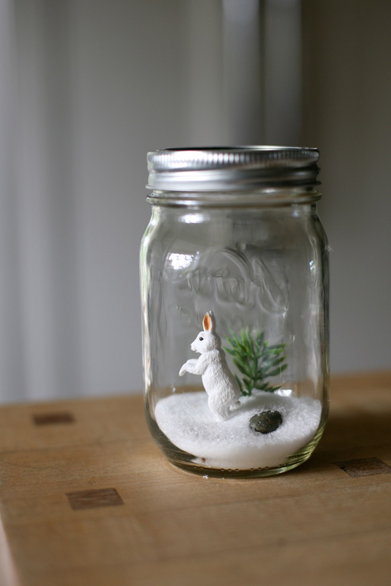 waterless winter snow globe